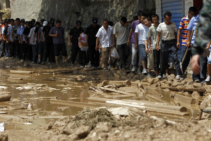 Alud de tierra en China