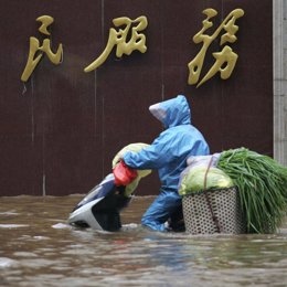 Miles de evacuados en el suroeste de China ante el peligro de nuevas inundacione