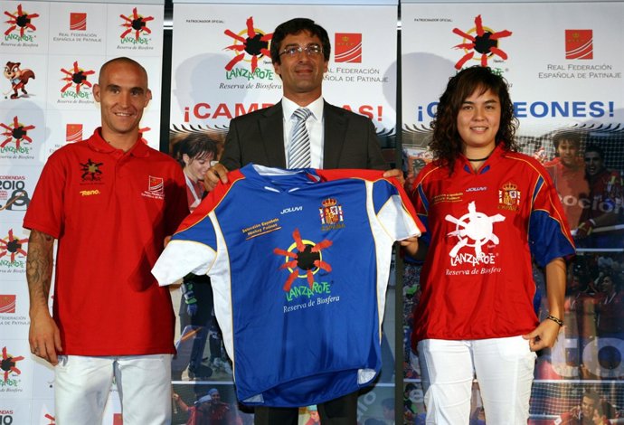 El presidente del Cabildo de Lanzarote, Pedro San Ginés, en la presentación de l