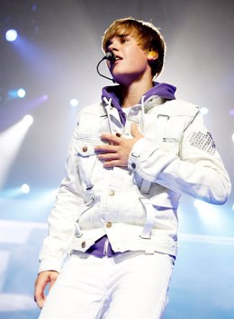 El cantante Justin Bieber