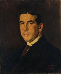 Retrato de Nicanor Urdampilleta, obra de Javier Ciga.