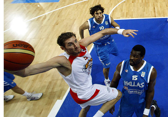 Rudy Fernández ante Grecia 