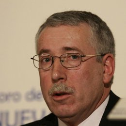 El secretario general de CC.OO., Ignacio Fernández Toxo