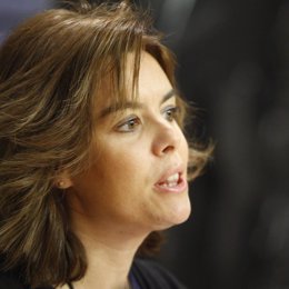 portavoz parlamentaria del PP, Soraya Sáenz de Santamaría