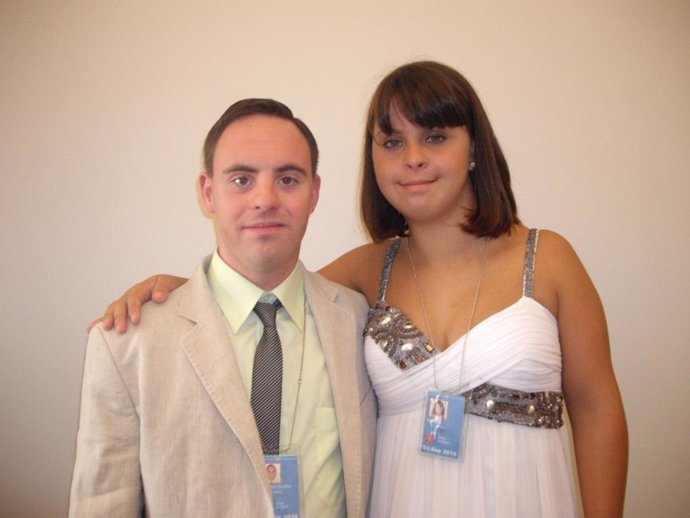 Tonet Ramírez y Cristina Rosell, representantes del Proyecto Amigo e integrantes