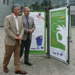 El gerente y el presidente de Cogersa.