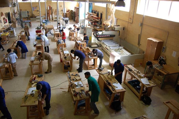 Alumnos de formación profesional