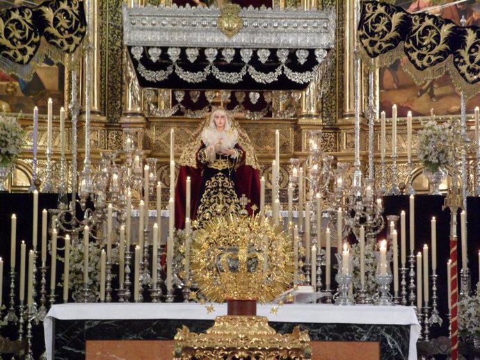 Virgen del Mayor Dolor, patrona de Aracena (Huelva)