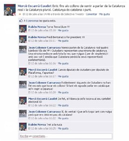 Amenazas en Facebook a Albert Rivera, C's