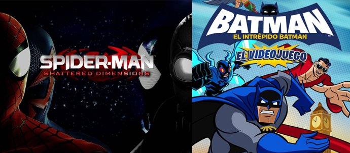 Videojuegos de Spiderman y Batman