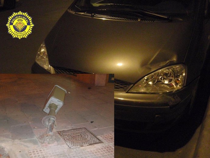 Vehículo accidentado