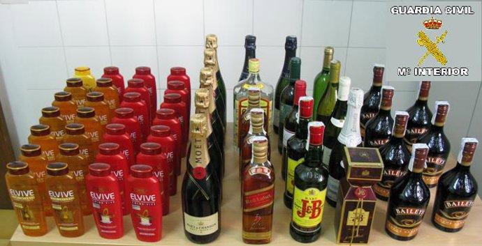 Productos intervenidos.