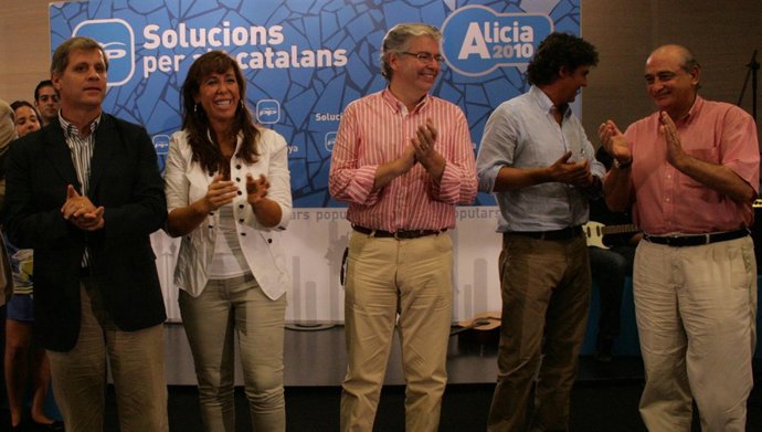 Sánchez-Camacho y varios miembros del PPC