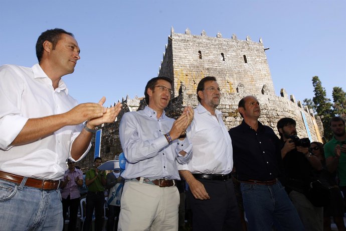 La cúpula del PP en Soutomaior (Pontevedra)