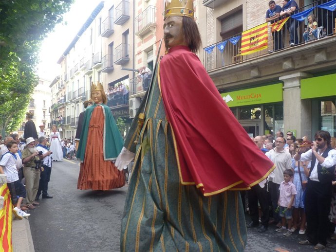 Gigantes en Barbastro