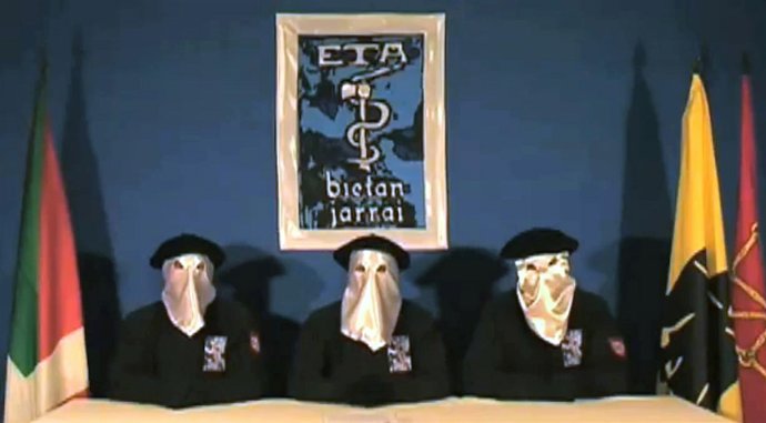 Video de ETA en el que anuncia que no llevará a cabo acciones armadas ofensivas