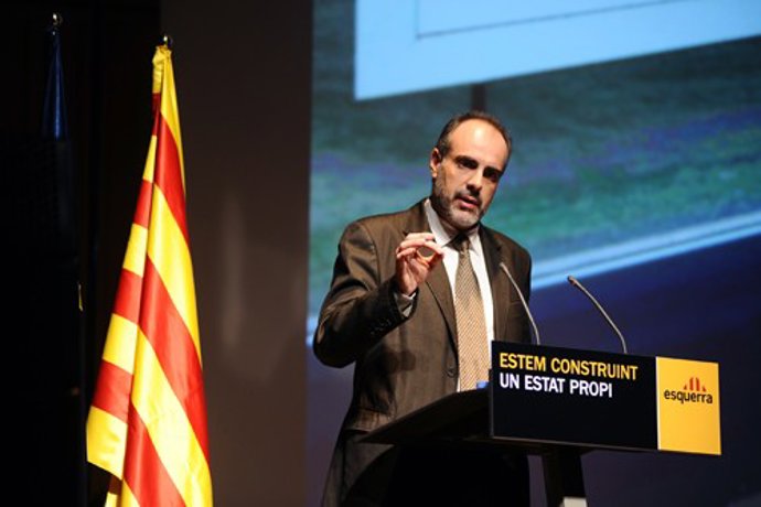 El secretario general de ERC, Joan Ridao.