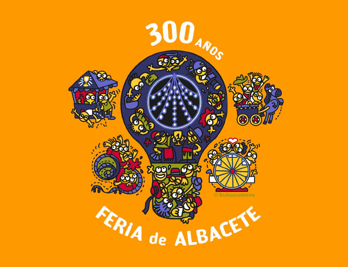 camiseta Feria Albacete kukuxumuxu