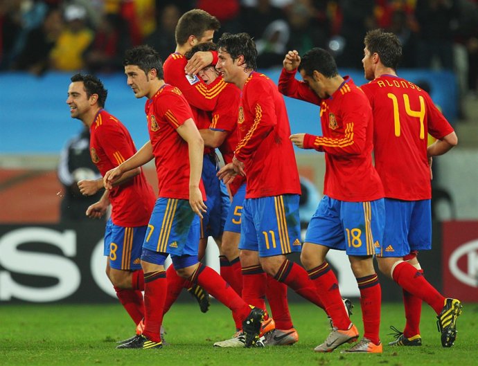 La selección española de fútbol