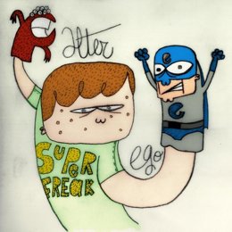 Una de las piezas que compone la exposición de N'daHouse