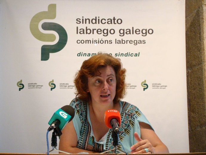 La secretaria xeral del SLG, Carme Freire