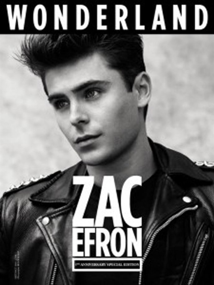 Zac Efron, portada del número de septiembre de la revista británica 'Wonderland'
