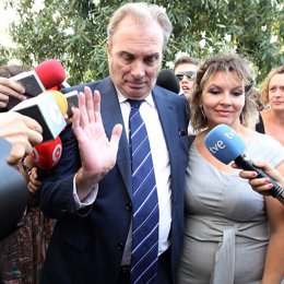 Ernesto Neira, en los juzgados de Madrid