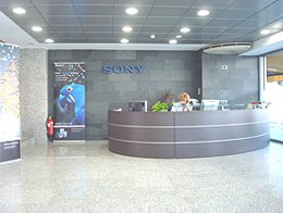 Recepción de Sony en Barcelona