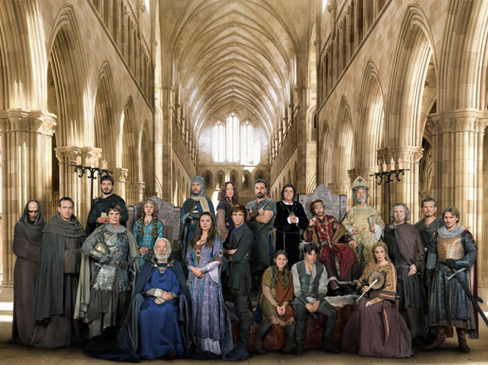 Los pilares de la Tierra, la serie