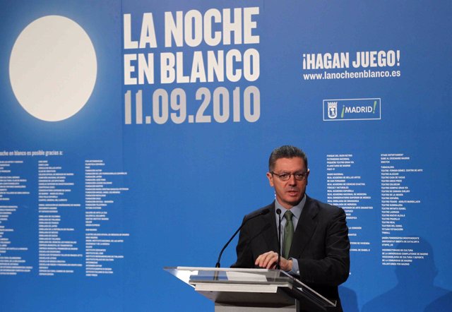 Gallardón presenta La Noche en Blanco
