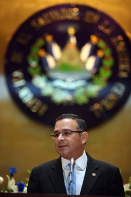El presidente de El Salvador, Mauricio Funes.