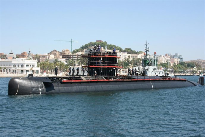 Puesta a flote submarino S-71