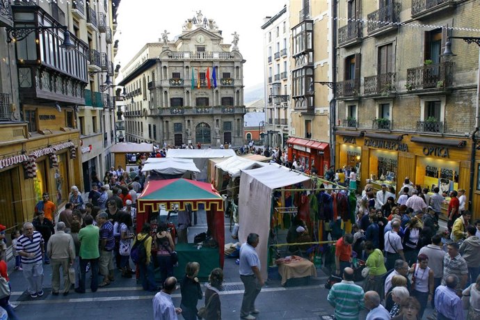 El Mercado Medieval llega este fin de semana a Pamplona con puestos de artesanía