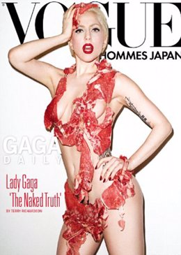 Lady Gaga para la portada japonesa de 'Vogue'