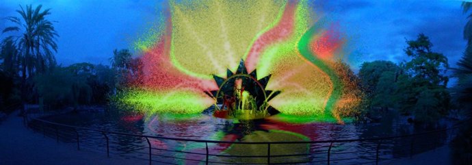 Momento del espectáculo 'Splash!'