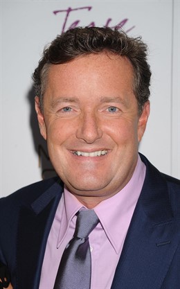 El presentador británico de TV Piers Morgan