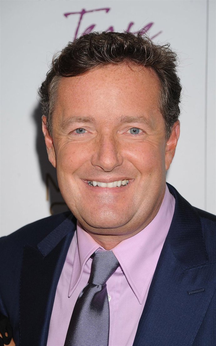 El presentador británico de TV Piers Morgan