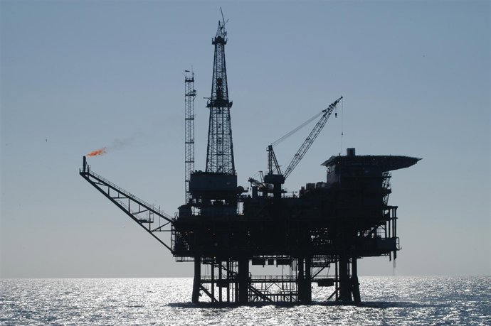Plataforma de petróleo de Repsol.