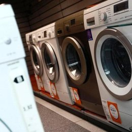 Comercio de electrodomésticos, lavadoras