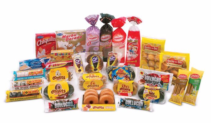 Donuts, Bollycao y otros productos de Panrico