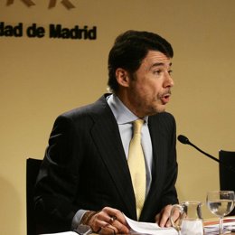 El vicepresidente primero y portavoz, Ignacio González