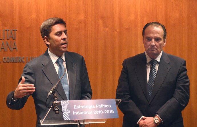 Rambla y Morata tras firmar el convenio de colaboración.