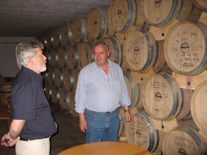 El delegado provincial de Agricultura y Pesca de Almería, Juan Deus, visita una 