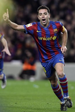 Xavi, jugador del FC Barcelona