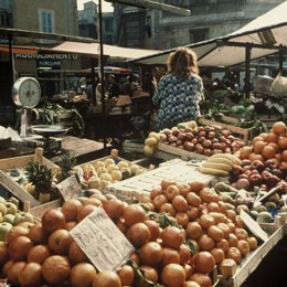 Mercado de frutas precios inflación ipc
