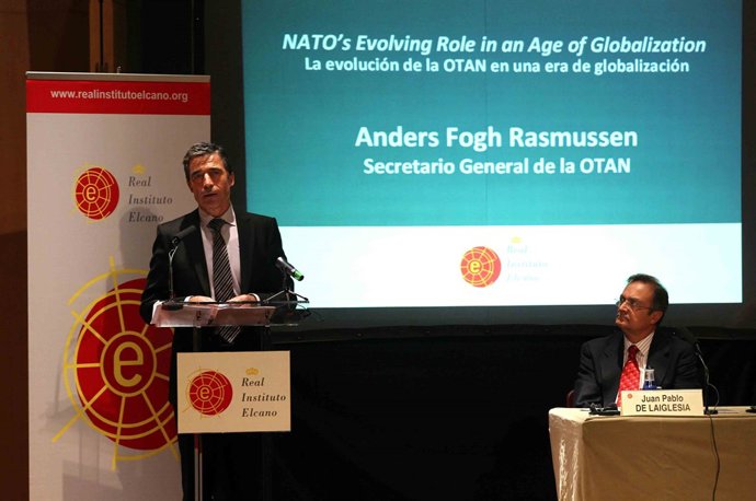 Secretario general de la OTAN. Anders Fogh Rasmussen
