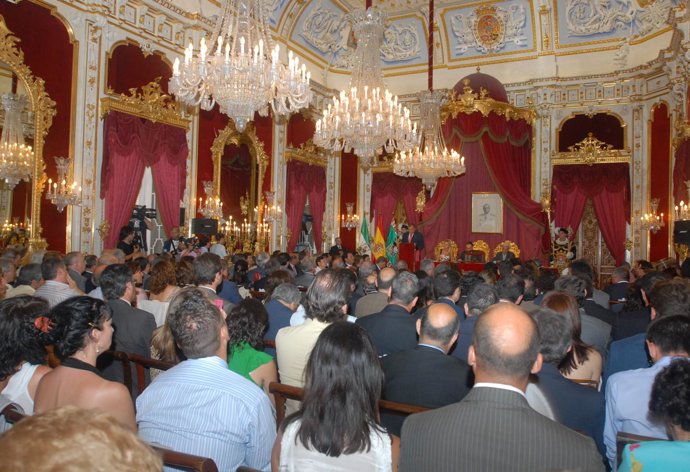 Salón de plenos de la diputación