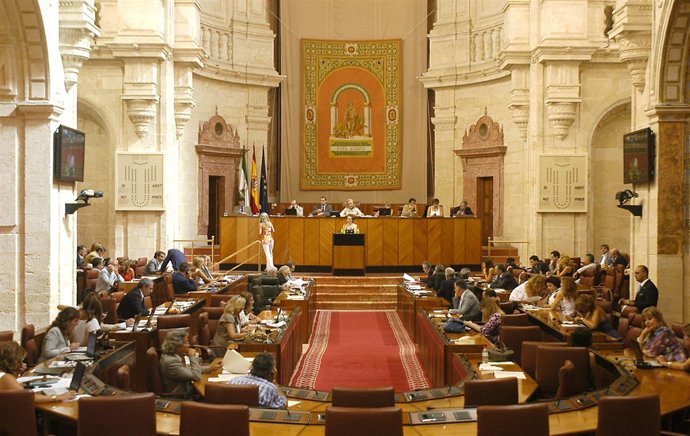 Pleno del Parlamento andaluz