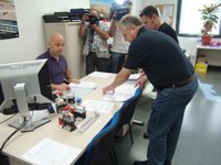 CCOO y UGT entregan a la Junta los preavisos para la huelga general en la estructura administrativa