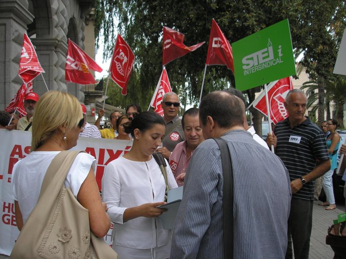 Vicens y Bravo, a su salida de la Conselleria de Presidencia.